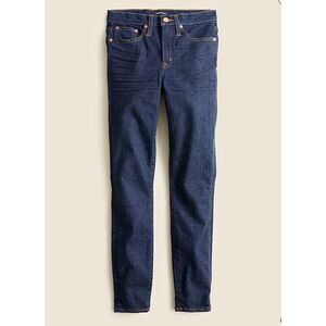 J. Crew 9” Mid-Rise Toothpick Jeans in Classic Wash Size 28 NWOT
